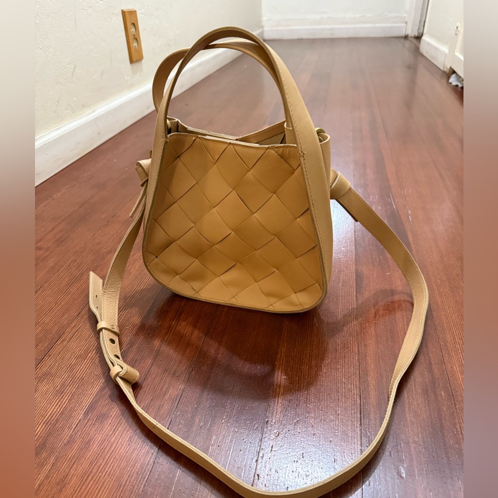 Madewell Sydney Crossbody Bag Woven Leather Edition - Picture 1 of 10